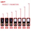UNI-T LM40 / LM50 / LM100 Laser Avståndsmätare Handhållen Mini Laser Rangefinder Tape Range Finder Avstånd Måttverktyg 50m 210719