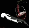 Black Bottle Opener Sea Horse Corkscrew Knife Pulltap Double Hinged Corkscrew Metal Opener Kitchen Bar Tool Gift T500474