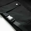 Wiosna Jesień Multi-kieszenie Plus Rozmiar Dres Mężczyźni Streetwear Black Gray Pullover Hoodie + Spodnie 2 sztuki Zestaw Mężczyźni Sportowe Garnitury 211109