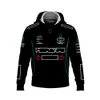 F1 Team Sweat à capuche Formule 1 Sweats à capuche 2023 Racing Sports Casual Nouvelle saison Sweat à capuche zippé Printemps Automne Vestes pour hommes Co2680