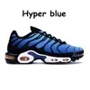 Plus tn Men Running Shoes Outdoor Sneakers Atlanta Kaomoji Triple White volt Red black gradient Oreo Hyper Blue Web Sports Women Trainers Size 36-46