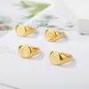 Ehering Ringe LateeFah Mode Designer Schmuck Luxus Vintage Gold Ring 2021 Minimalistische Herren Bands Schmuck Stilvolle A-Z Brief