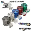 High-Quality Diameter 63MM 52mm 40mm Tobacco Smoking Herb Grinders Many Styles Mill Smoke Spice Crusher Maker