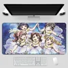 Mouse Pads Bilek Rests Büyük Bang Rüya Anime Pad Gamer XXL Seksi Kız Oyun Mousepad Kilitleme Kenar Klavye Otaku Kauçuk Compute5892756