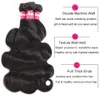 Brasiliansk Virgin Hair Body Wave With Lace Closure Obehandlat Peruvian Human Hair With Closure Body Wave