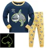 Jumping Meters Arrival Baby Girls Clothing Sets Space Man Boys Pyjamas Fashion Home Clothes Kids Sleepwear 210529