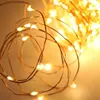 Guirlande lumineuse LED en fil de cuivre pour arbre de noël, 20M, EU US, bande LED étanche, pour décoration féerique de fête de mariage, éclairage de vacances