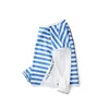 Spring Boys Long Sleeve T-shirts Striped O-neck Bottom Tops for Teenagers Fashion Kids Clothes 8 To 12 Black/grey/blue 210622