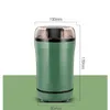 Hushållslitet Kaffe Torka Mat Grann Maskin Maskin Grain Mill Crusher Electric Automatic Pepper Salt Mill Spice Grinder