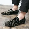 Nouveau Strass Motif Appartements Oxford Chaussures Hommes Casual Mocassins Robe Habillée Chaussures Sapatos Tenis Masculino