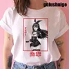 Manga Genshin Impact T-shirt Kawaii harajuku Streetwear T Shirt FunnyGraphic Cute Anime Unisex Tshirt Hip Hop Top Tee Män Kvinnor Y0901