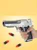 Desert Eagle Airsoft Pistol Pistola Model Manual Toy Gun Soft Bullet Blaster Strzelanie dla chłopców dorosłych Prezenty urodzinowe