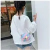 Baby Girls Cartoon Rainbow Bourses Kids Heart Miky Mouse Sacs Enfants Mini OneShoulder Sac Deux styles7382022