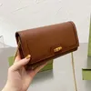 Designer Women Diana Bamboo Sluiting Schoudertas Itali￫ Brand Cowhide Crossbody Wallet Echte lederen handtas Luxurys Designers BA244W