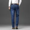 (Velo e regula) jeans de inverno masculinos homens quentes e espessas jeans lã reta apto calças calças de algodão mens tamanho grande 40 42 44 210716