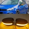 Dynamische Blinker Seite Spiegel anzeige Für Volkswagen Golf MK6 GTI 6 R linie VI R20 LED Blinker Licht Touran tuning