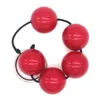 NXY Cockring Giocattoli del sesso anale 3cm Red Plug Beads Palline vaginali acriliche Butt Giocattoli del sesso per le donne Prodotti per adulti di sesso femminile 1123 1124