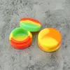 1.5-10ml Nonstick wax containers silicone box silicon nonstick container jars dabber tool storage jar oil rigs holder for vaporizer approved