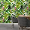 LUKCYYJ Peel and Stick Wallpaper Tropical Jungle Self-adhesive Wall Sticker living Room Bedroom Waterproof Removable Wallpaper246W