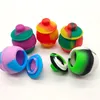 4 Arten Nichtstick Zubehör Silikon Box Gummi Nahrungsmittelgrad DAB Werkzeug Aufbewahrungshaarhalter Für Konzentrat Wachs Ölbehälter