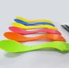NEW3 In 1 Plastic Flatware Spoon Fork Knife Cutlery Set Camping Utensils Spork Dinnerware Sets-Plastic Travel Gadget Flatware-Tool RRA10411