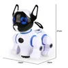 Début jouet éducatif électronique intelligent Robot chien télécommande Machine chien marche chantant danse RC Robot chien jouet enfant cadeau jouets