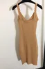 Sexy Women Party Dress V Neck Sleeveless Knit Slim Dresses High Quality Female Gold Button Long Milan Clothing