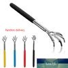 رجوع هرش تلسكوبي الخدش backscratcher الفولاذ المقاوم للصدأ العودة مكشطة قابل للتمديد تلسكوبات الحكة