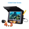 Fish Finder Eyyo EF05Pro Original 4,3 "20m Underwater Fishing Camera 8500mAh Bateria Podczerwieni LED Night Vision