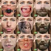 Komik Yüz Maskesi Toz Nefes Koruyucu Pamuk Ağız Maske Kullanımlık Yıkanabilir Moda Ucuz Cadılar Bayramı Partisi Maskesi DAJ30