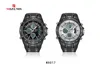 MIZUMS 8017 Men Electronic Watch Quartz Sports Watches Dual Movement Waterproof Large Dial Men's Wristwatches Relogio Masculino G1022