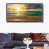 Canvas Wall Art Muurschildering Landschap Posters en Print Canvas Schilderij Zeegezicht Muur Foto's Voor Woonkamer Kunst Print Nee Fram7322165