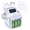 6in1 Dermabrasion Machine Vacuum Spray Cleaner LED Photon Mask Skin Rejuvenation Equipment For Beauty Care Use