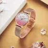 Polshorloges SunKta 2022 Lijst met roségouden vrouwen horloges Kwarts Watch Ladies Top Vrouwelijke meid Clock Relogio Feminino Box