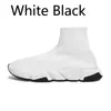 Hott Selling Original Man Buty Speed ​​Trainer Sock 1.0 Walking But Paryż Lady Black White Red Lace Socks Sport Sneakers Top Boots Clear Sole Sneaker Casual Pr01