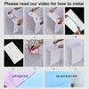 6pcs transparent shoe box thickened dustproof storage canbe stacked combination cabinet organizer 211112