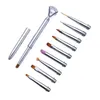 Kits d'art nail 10 Brusset Brush Rhingestone Manucure Pen Set Big Diamond Pull Line Abrasion gravé 4347185