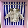 Down Coat Design Childrens Quente Lã Coleira Algodão Jacket 2021 Inverno Meninos e Meninas Espessadas Outerwear