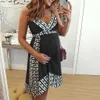 Women Pregnant Dresses Maternity Nursing Stripe Breastfeeding Summer Backless Dress Pregnancy Clothes 2022 Sexy Album Photo Robe