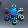Rainbow metal fidget spinner star flower skull dragon wing hand spinner for Autism ADHD decompression anxiety stress EDC fidget toys GG0223