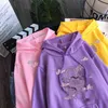 Dragon Harajuku Vintage Imprimer Sweat-shirt Femmes Sweats à capuche Mignon Hip Hop Kawaii Harajuku surdimensionné Streetwear Lâche Vêtements décontractés 210728