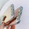 Rhinestone Kickstand Bracket Mirror Shopproof Acrylic Phone Case for iPhone15 14 13 12 11 Pro Max Mini XR XS X 8 7 6 Plus Samsung S23Ultra S22 S21 S20 Note20 S10