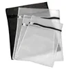 40pcs/lot Large Medium Zippered Foldable Nylon Laundry Bag Bra Socks Underwear Clothes Washing Machine Protection Net Mesh Bags Y200429