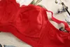 Reggiseni donna a copertura totale senza ferretto senza schiuma taglie forti reggiseno in pizzo floreale 32 34 36 38 40 42 44 46 48 C D E F G H I J K