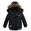 Autunno Inverno Baby Cotton Girls Cappotti e giacche Fashion Baby Warm Hooded Kids Boy Giacche Outwear Abbigliamento 210226