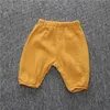 Children New Trousers Toddler Kids Solid Color Spring Summer Pants Harlan Trousers Girls Casual Fashion Cotton Pants