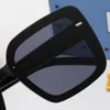 Female Designer Sunglasses Black Red Square Plate Frame Simple Fashion Style Top Quality Glasses