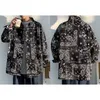 Oversize Men's Shirts Bandana Paisley Harajuku Hip Hop Male Cardigan Long Sleeve Branded Clothing Hawaiian Summer 210809