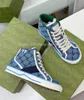 51%rabatt p￥ popul￤ra 1977 designerskor f￶rs￤ljning f￶r man kvinnor duk sneaker The Grid Green Red Stripe White Casual Trendy Platform Sneakers