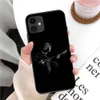 Personlighet Musik Fluorescens Trend Rock Guitar Telefon Väskor TPU Mjukt Clear Shock Fodral för iPhone 13 12 Mini 11 Pro Max XR XS X 8 7 Plus